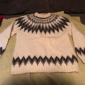 traditional ski sweater